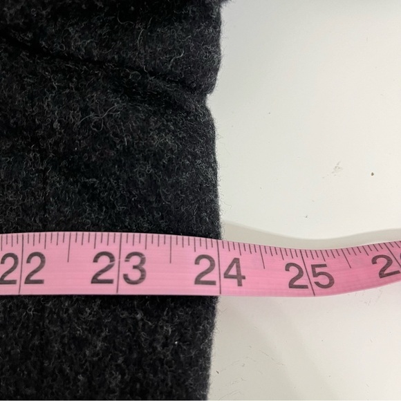 Eddie Bauer Charcoal Gray Wool Angora Blend Lined Blazer - Picture 12 of 14